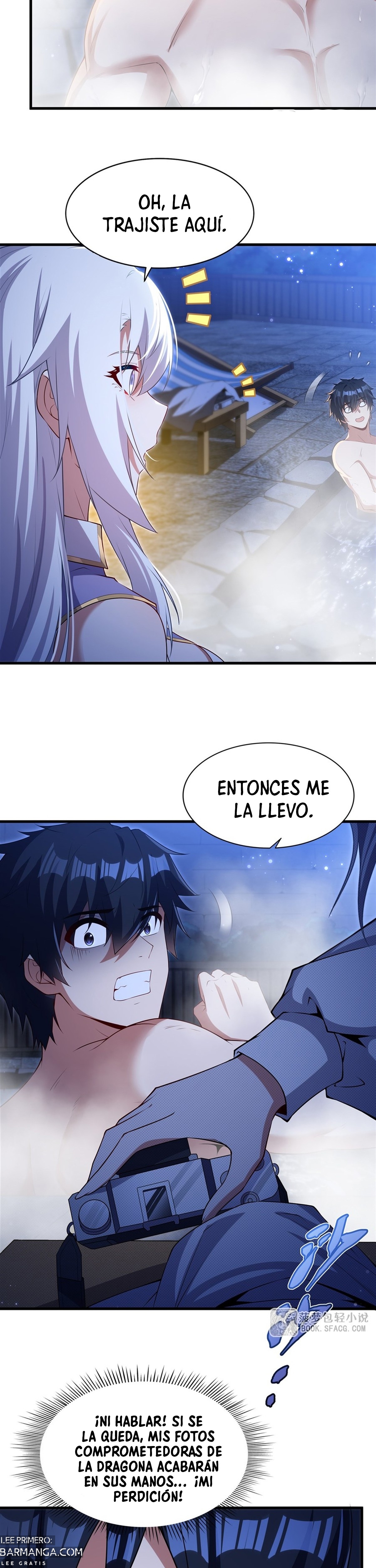 Cállate, malvado dragón, ya no quiero criar hijos contigo. — Capítulo 55 — 7