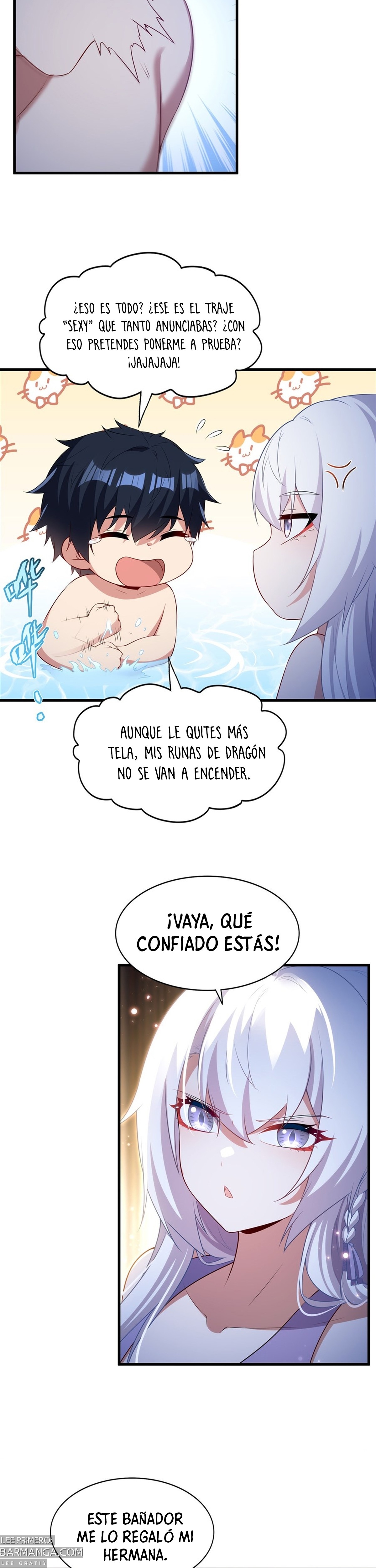 Cállate, malvado dragón, ya no quiero criar hijos contigo. — Capítulo 55 — 14