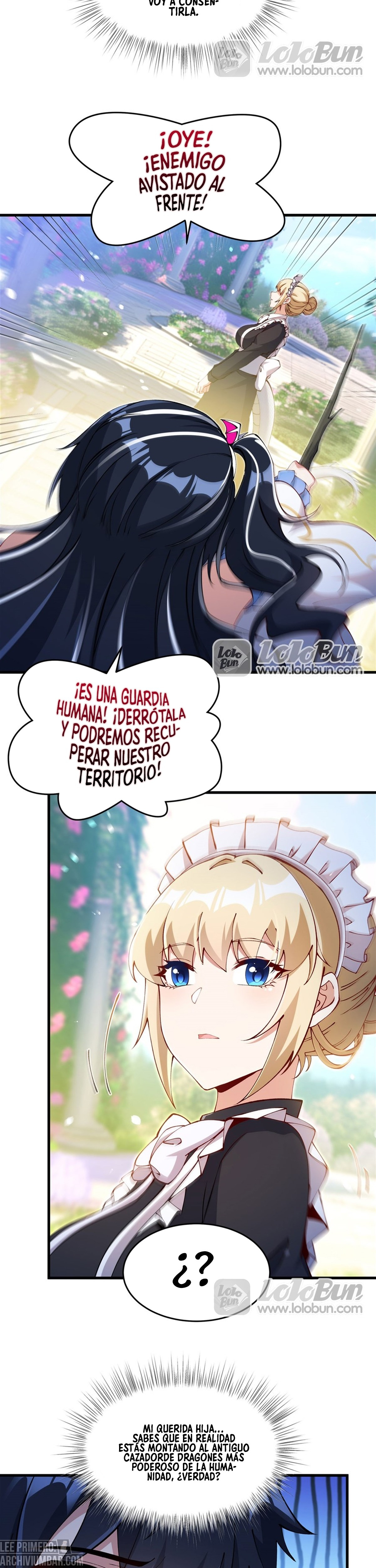 Cállate, malvado dragón, ya no quiero criar hijos contigo. — Capítulo 91.50 — 6