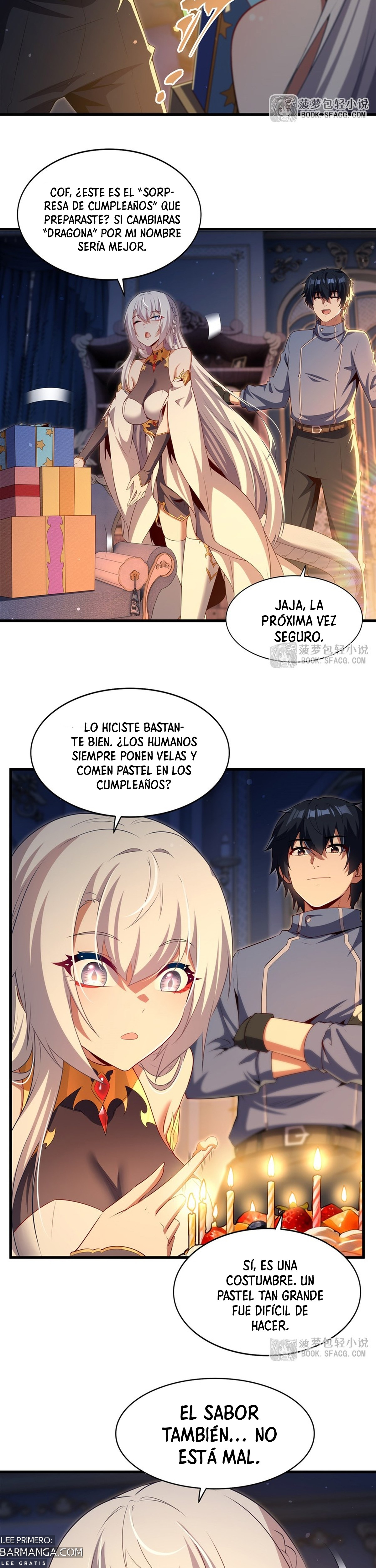 Cállate, malvado dragón, ya no quiero criar hijos contigo. — Capítulo 70 — 5