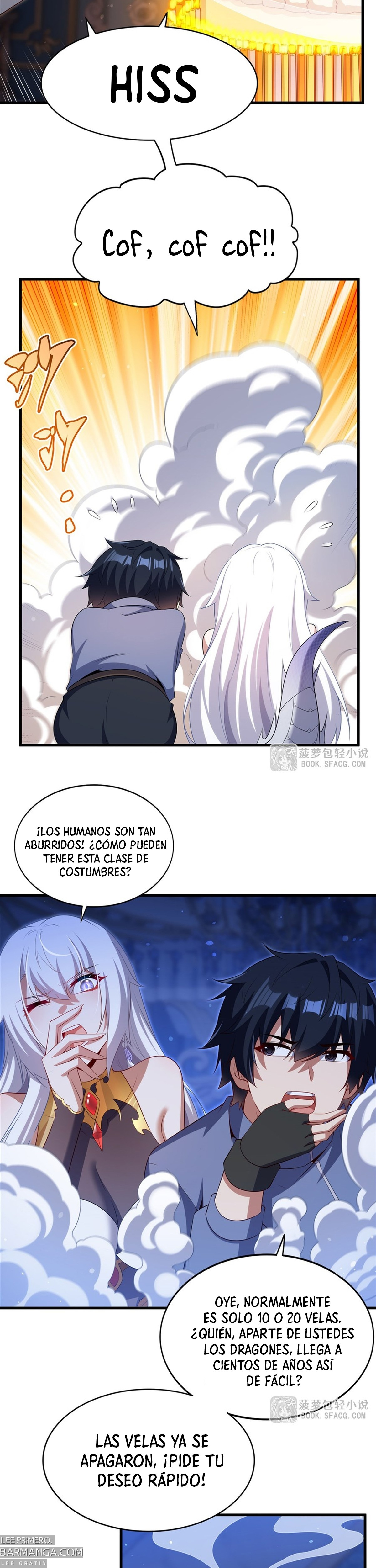 Cállate, malvado dragón, ya no quiero criar hijos contigo. — Capítulo 70 — 9
