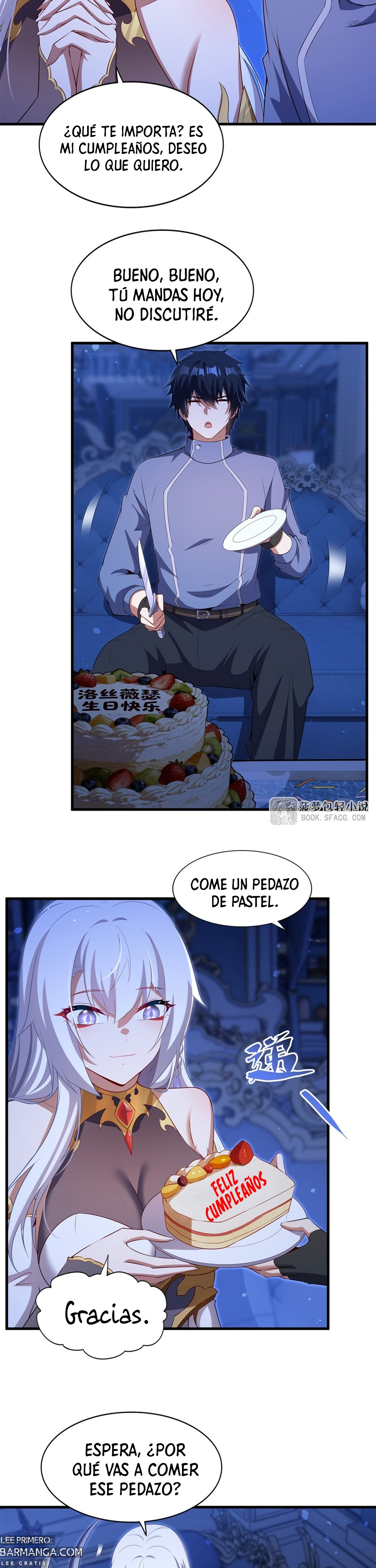 Cállate, malvado dragón, ya no quiero criar hijos contigo. — Capítulo 70 — 12