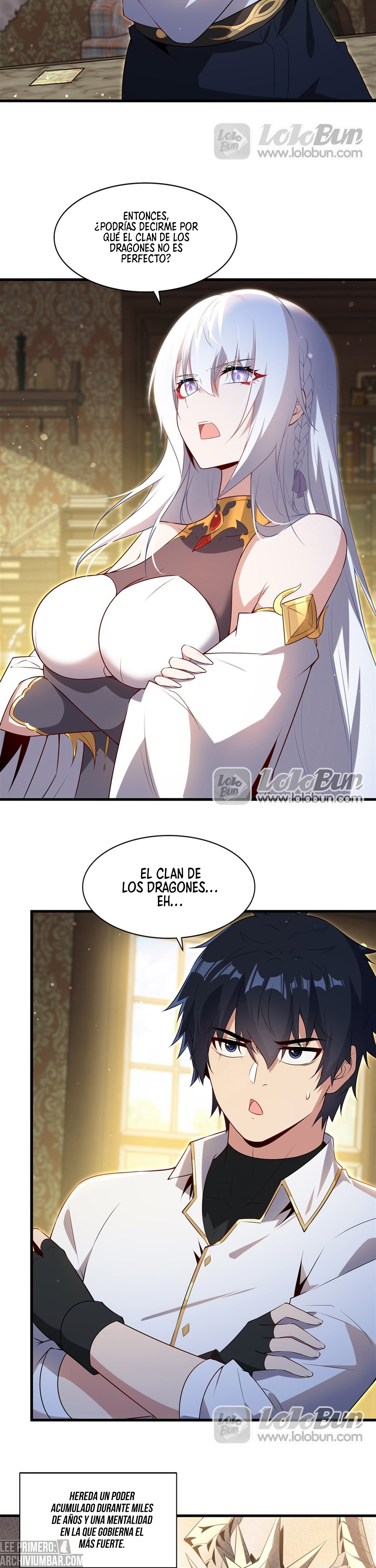 Cállate, malvado dragón, ya no quiero criar hijos contigo. — Capítulo 98.50 — 14