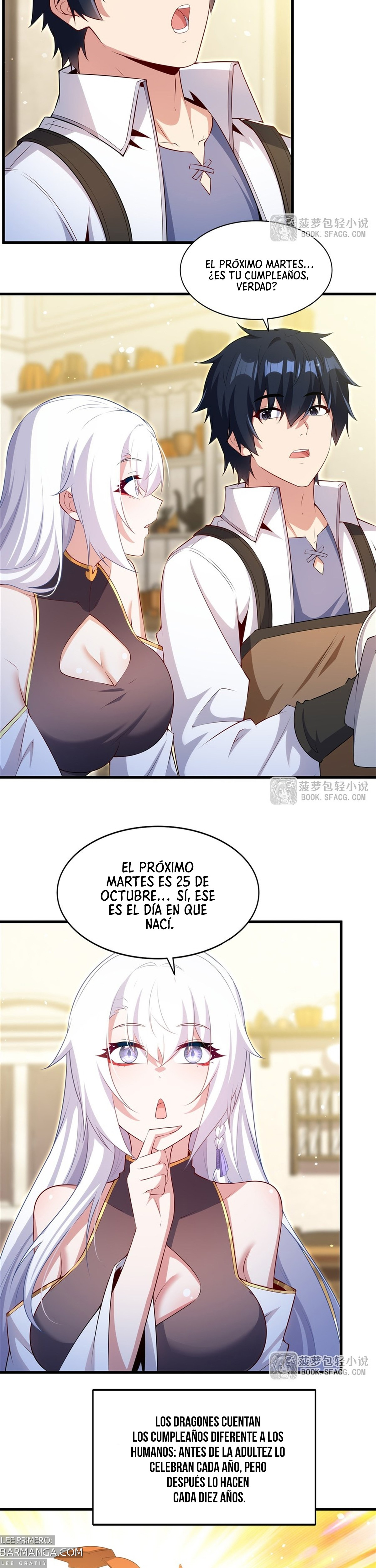 Cállate, malvado dragón, ya no quiero criar hijos contigo. — Capítulo 69 — 5