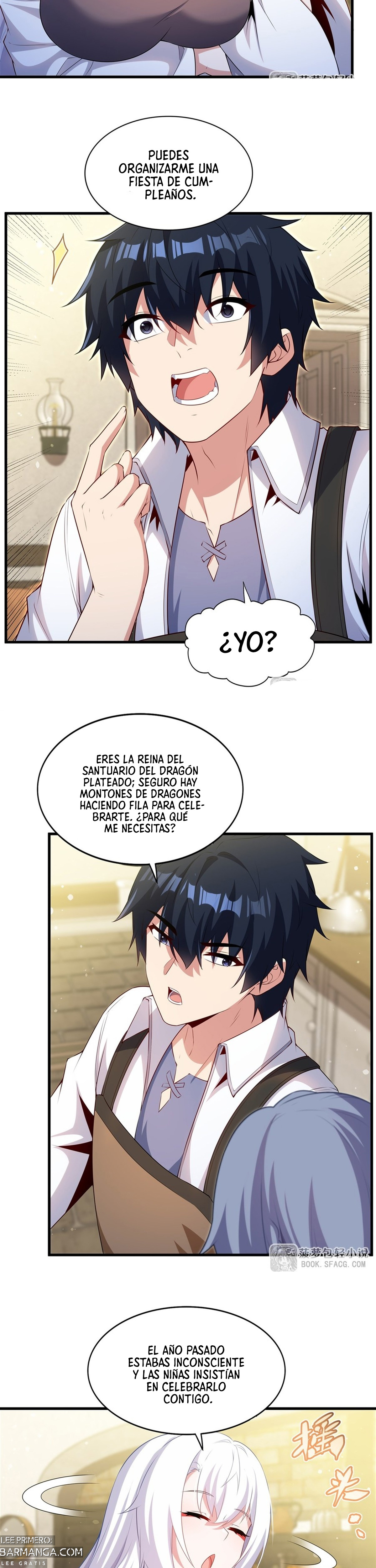 Cállate, malvado dragón, ya no quiero criar hijos contigo. — Capítulo 69 — 8