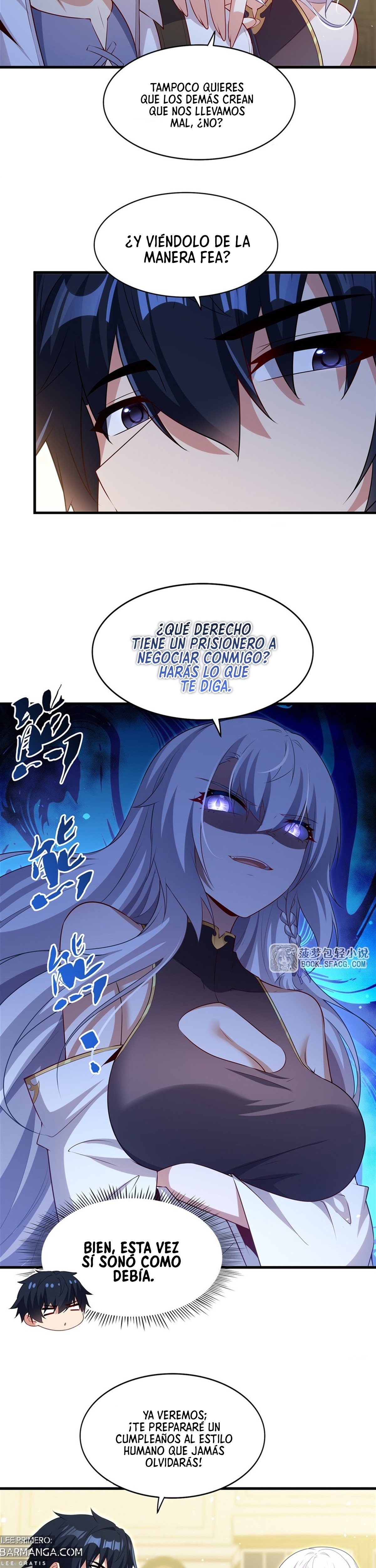 Cállate, malvado dragón, ya no quiero criar hijos contigo. — Capítulo 69 — 10