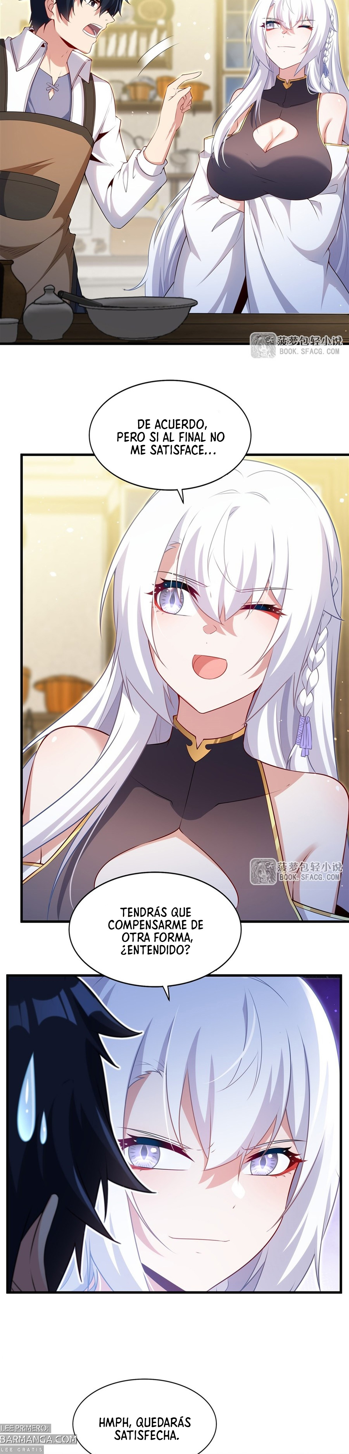 Cállate, malvado dragón, ya no quiero criar hijos contigo. — Capítulo 69 — 11