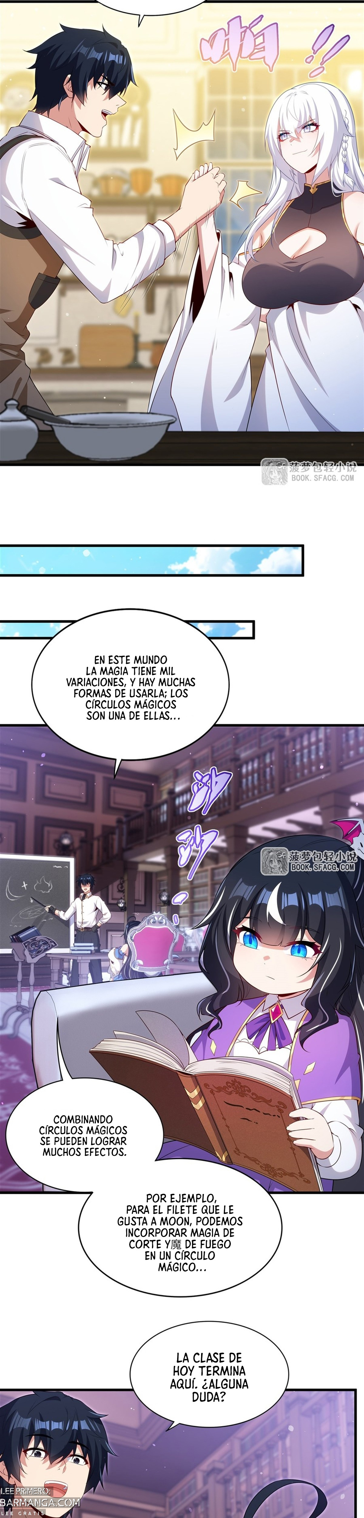 Cállate, malvado dragón, ya no quiero criar hijos contigo. — Capítulo 69 — 12