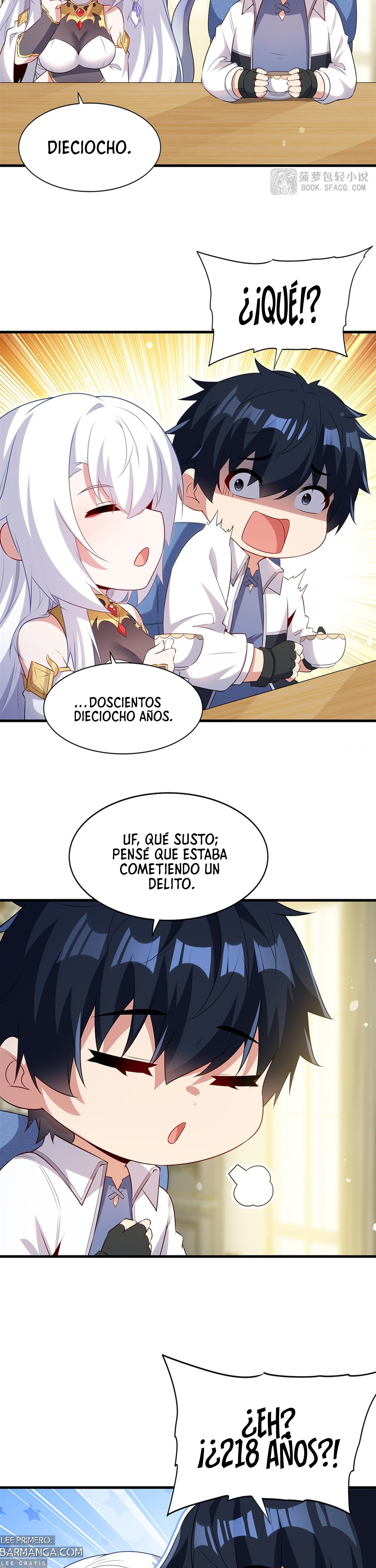 Cállate, malvado dragón, ya no quiero criar hijos contigo. — Capítulo 69 — 19