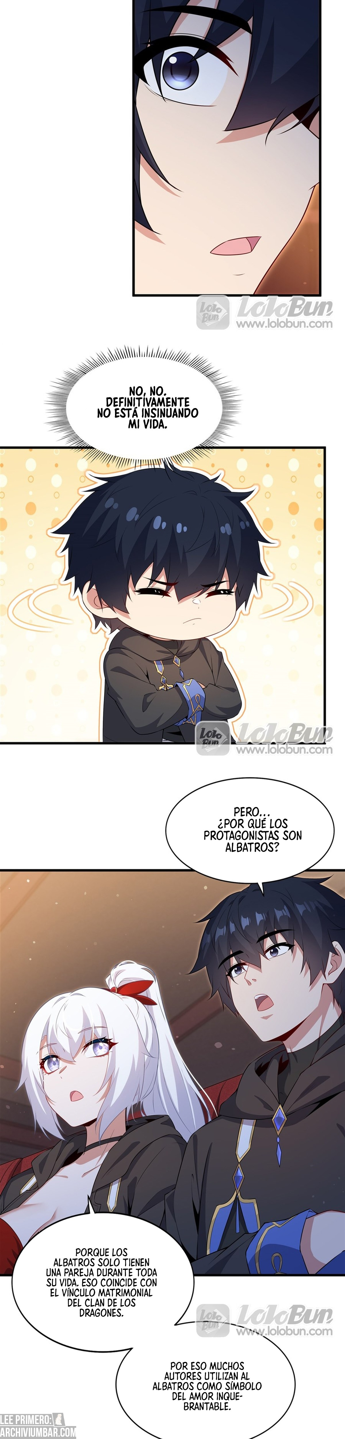 Cállate, malvado dragón, ya no quiero criar hijos contigo. — Capítulo 105.50 — 4