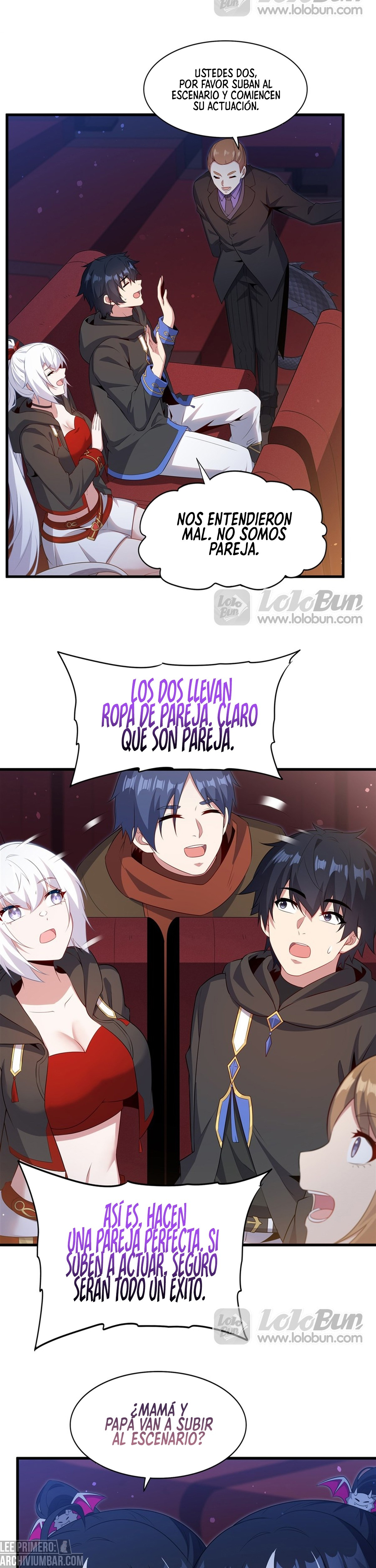 Cállate, malvado dragón, ya no quiero criar hijos contigo. — Capítulo 105.50 — 10