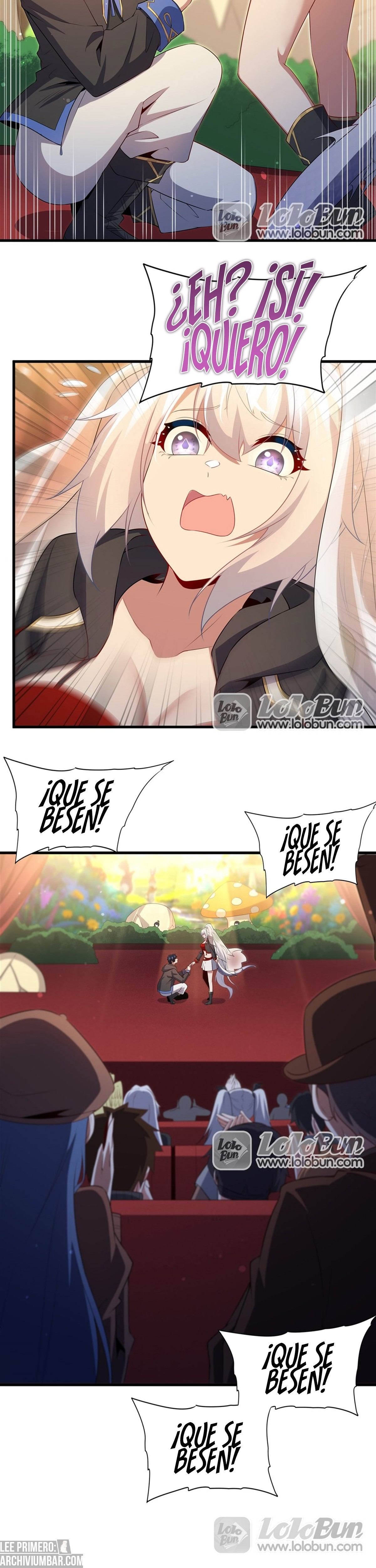 Cállate, malvado dragón, ya no quiero criar hijos contigo. — Capítulo 105.50 — 15