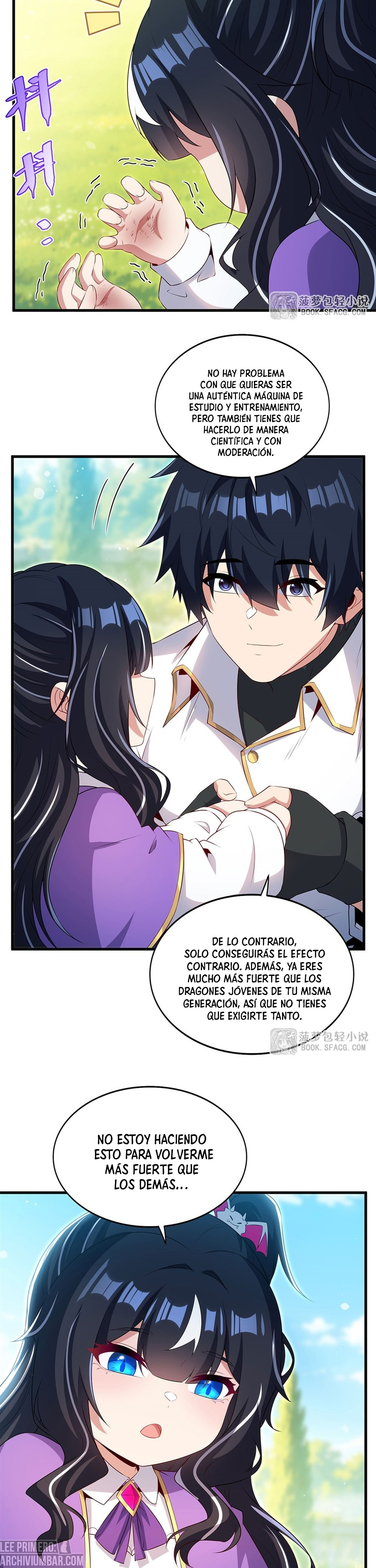 Cállate, malvado dragón, ya no quiero criar hijos contigo. — Capítulo 112 — 4