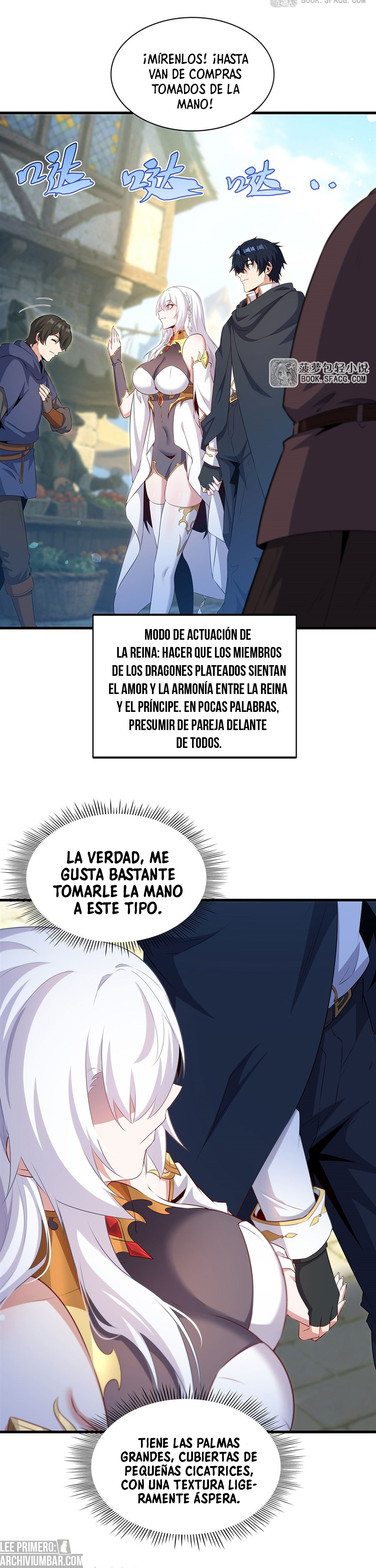 Cállate, malvado dragón, ya no quiero criar hijos contigo. — Capítulo 112 — 11