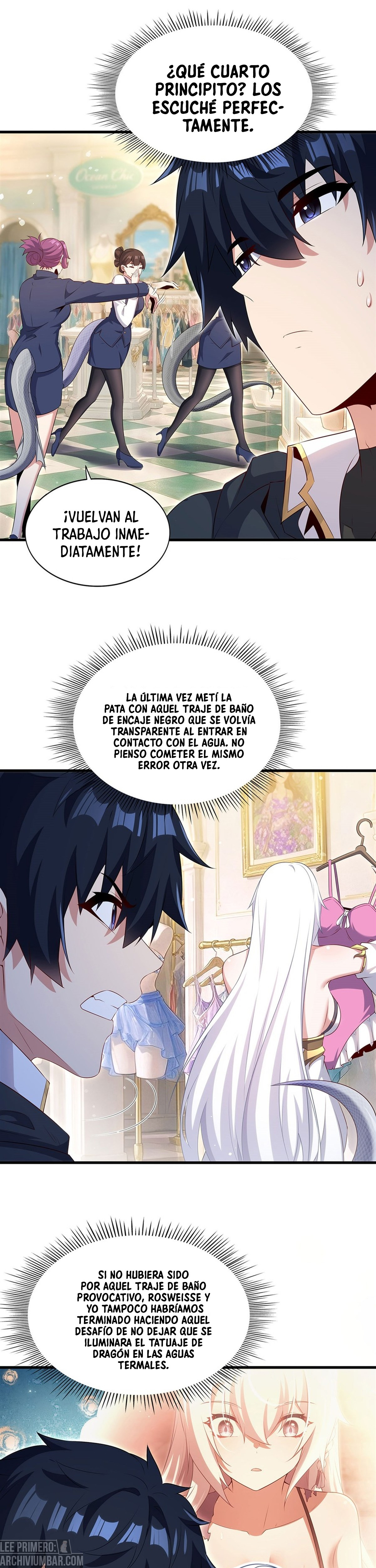 Cállate, malvado dragón, ya no quiero criar hijos contigo. — Capítulo 112 — 19