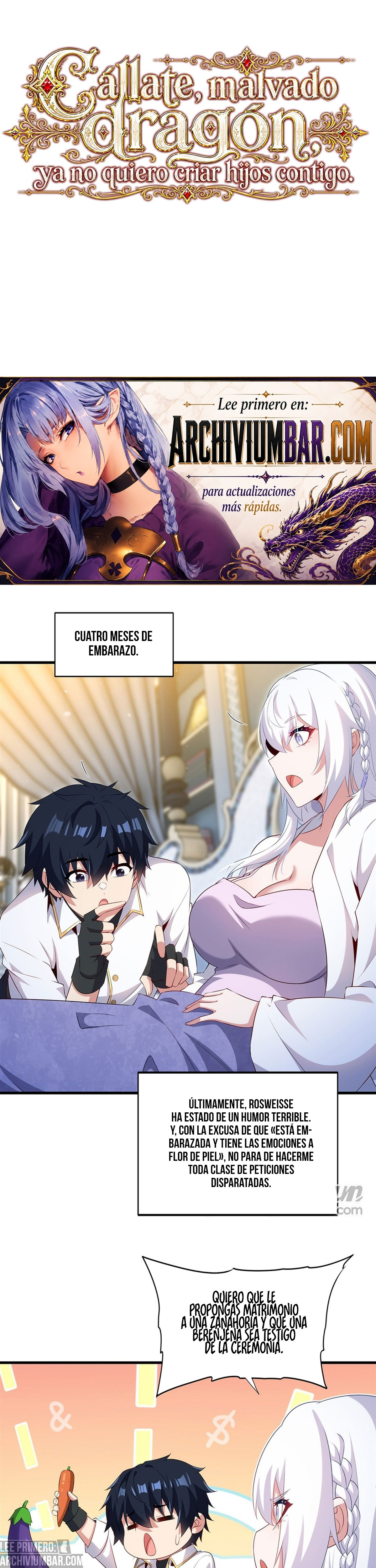 Cállate, malvado dragón, ya no quiero criar hijos contigo. — Capítulo 115.50 — 2