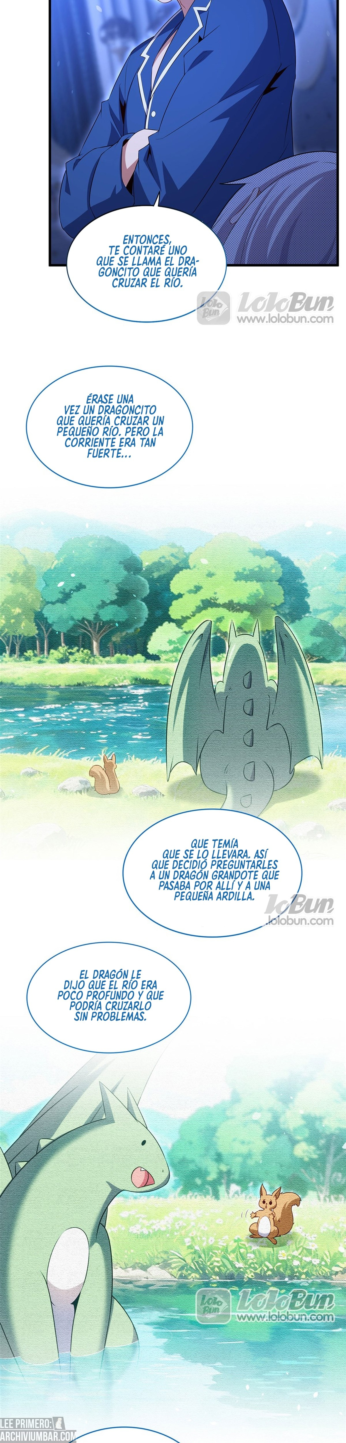 Cállate, malvado dragón, ya no quiero criar hijos contigo. — Capítulo 115.50 — 7