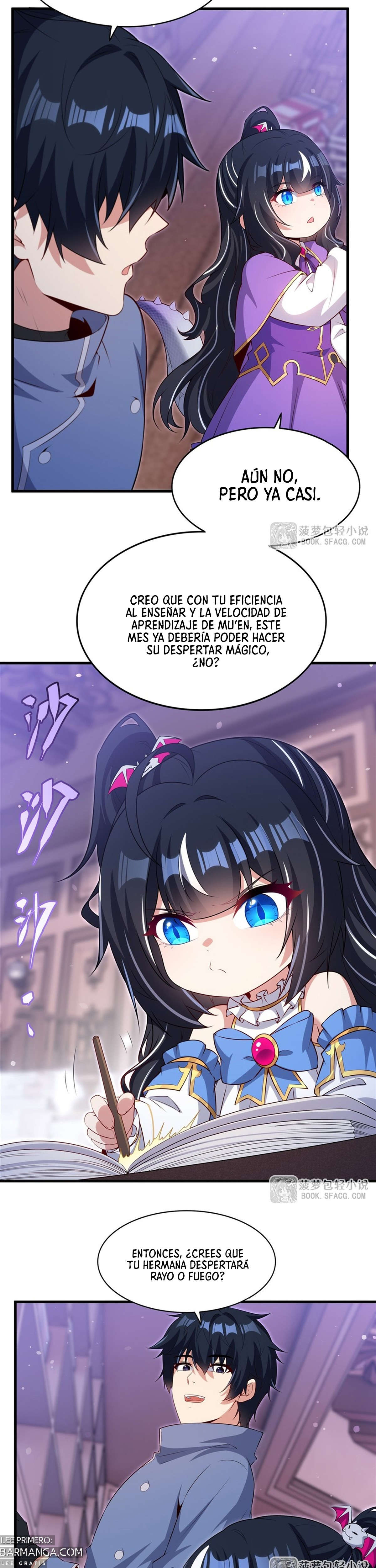 Cállate, malvado dragón, ya no quiero criar hijos contigo. — Capítulo 71 — 10