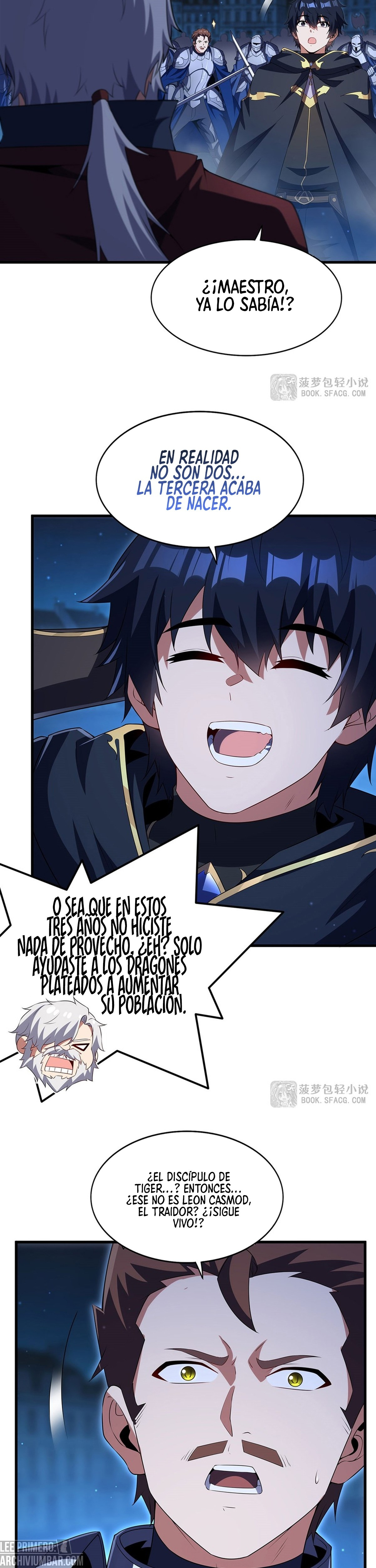 Cállate, malvado dragón, ya no quiero criar hijos contigo. — Capítulo 100 — 13