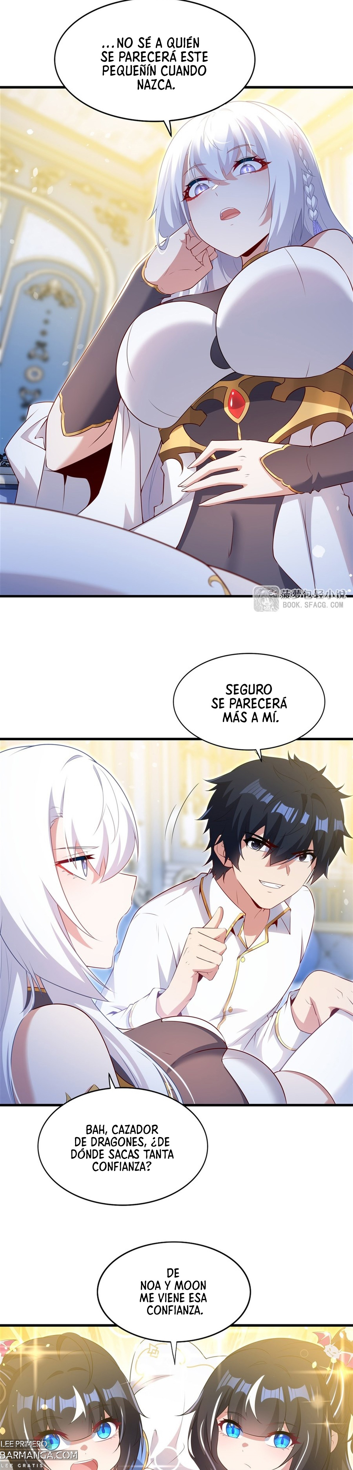 Cállate, malvado dragón, ya no quiero criar hijos contigo. — Capítulo 76 — 3