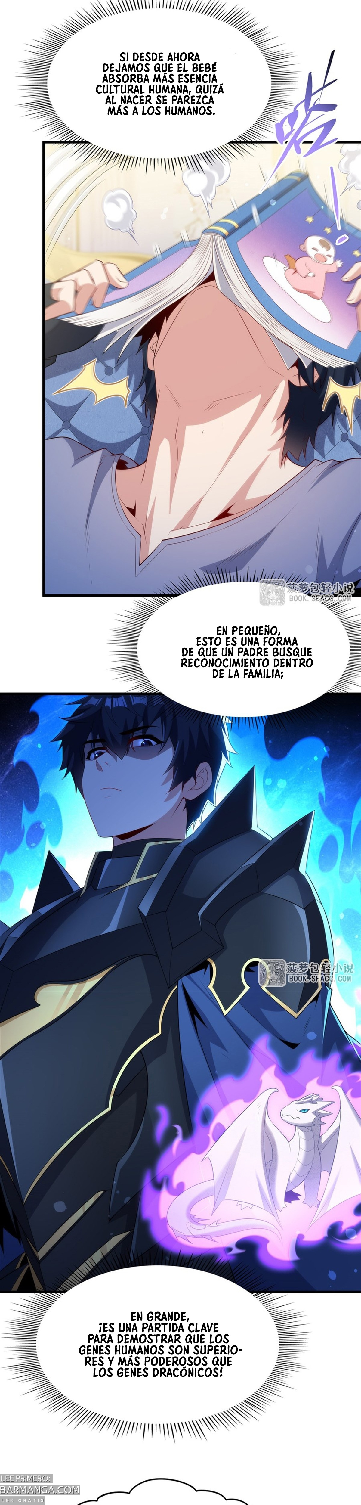 Cállate, malvado dragón, ya no quiero criar hijos contigo. — Capítulo 76 — 7