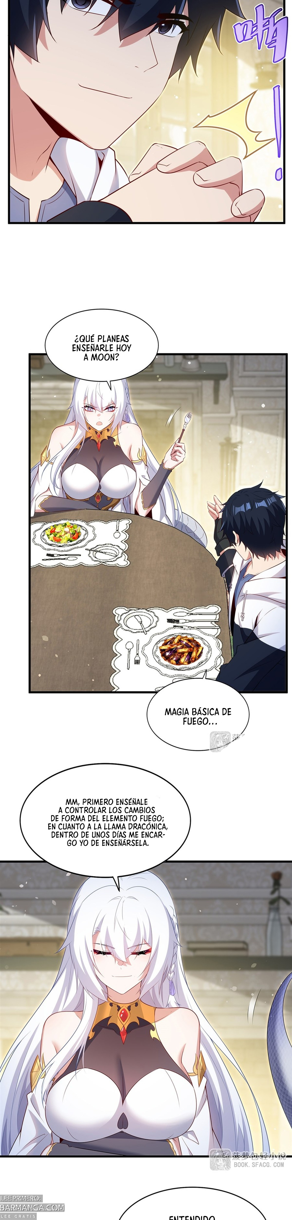 Cállate, malvado dragón, ya no quiero criar hijos contigo. — Capítulo 76 — 17