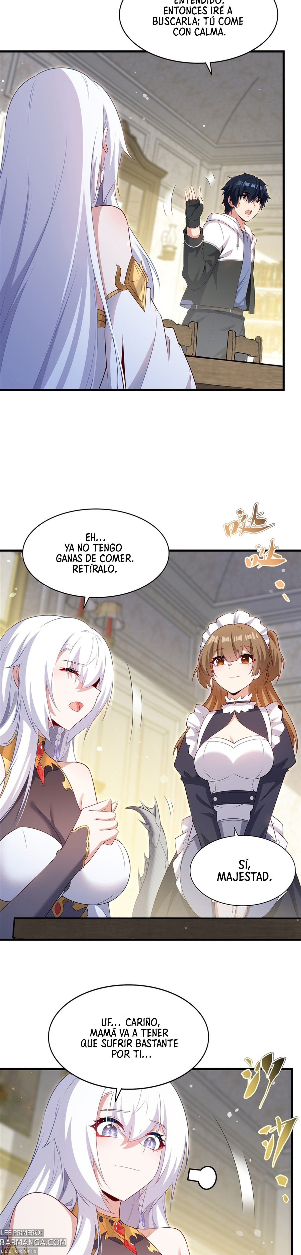 Cállate, malvado dragón, ya no quiero criar hijos contigo. — Capítulo 76 — 18
