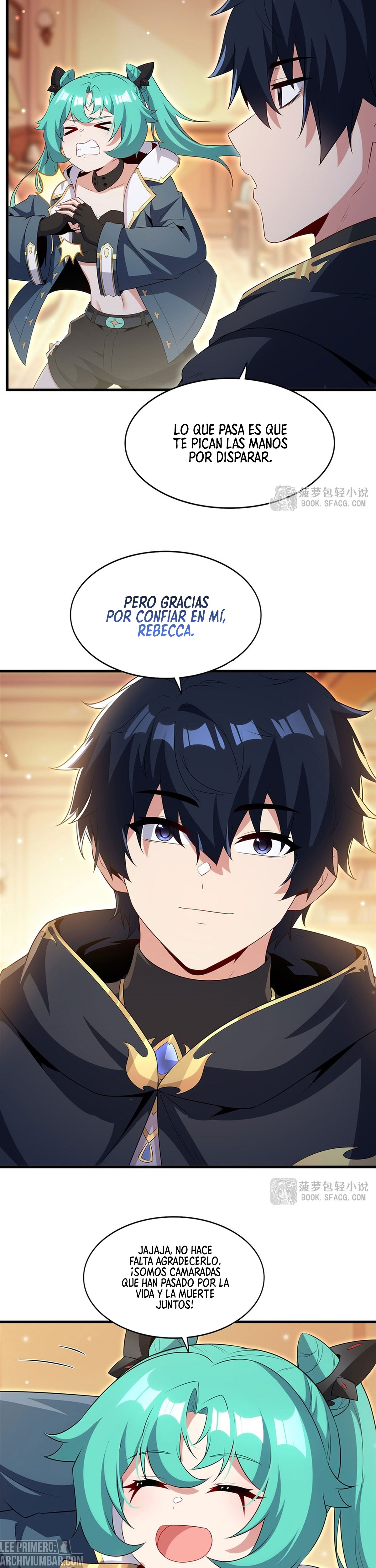 Cállate, malvado dragón, ya no quiero criar hijos contigo. — Capítulo 99 — 10