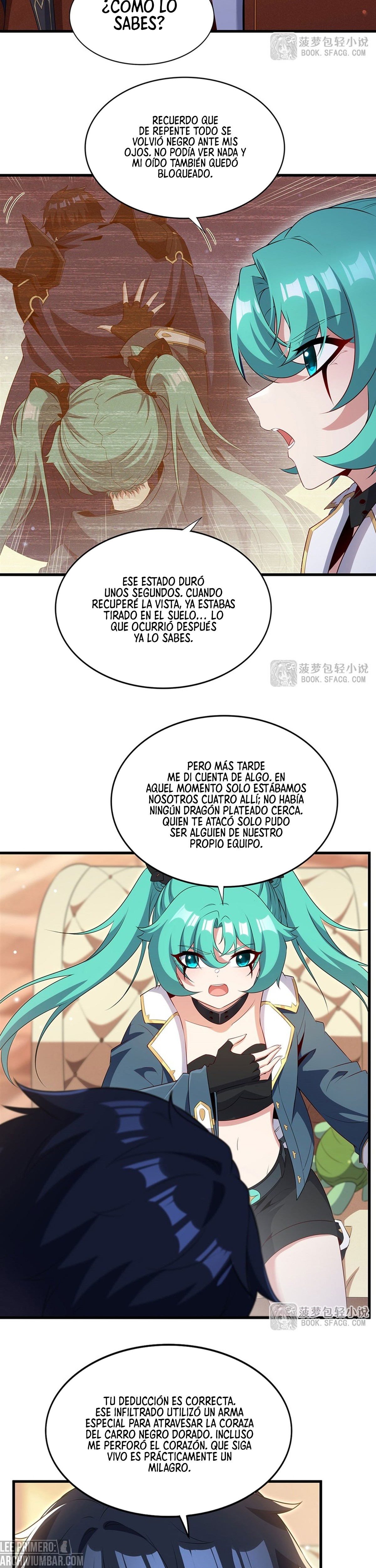 Cállate, malvado dragón, ya no quiero criar hijos contigo. — Capítulo 99 — 12