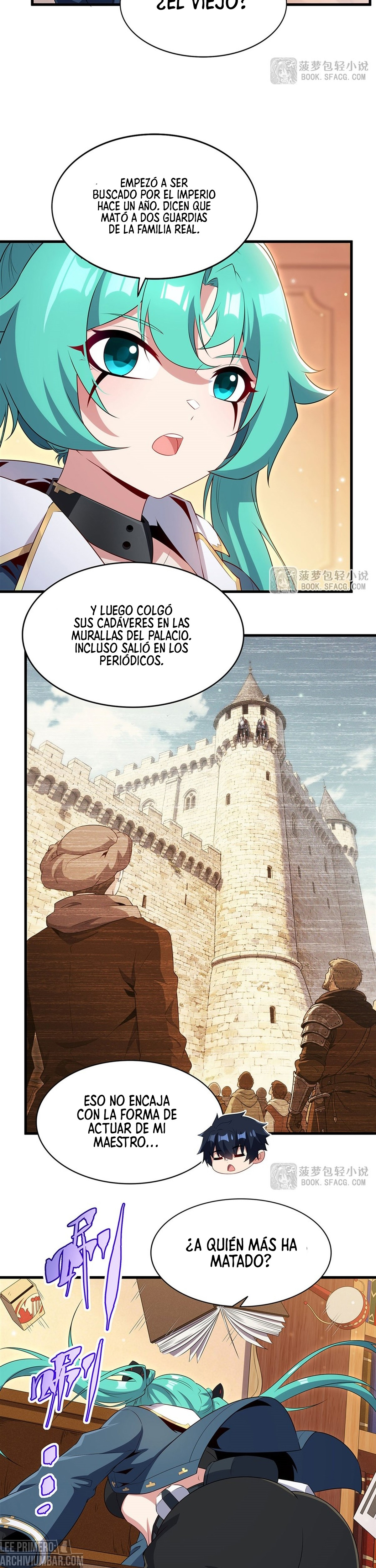 Cállate, malvado dragón, ya no quiero criar hijos contigo. — Capítulo 99 — 17