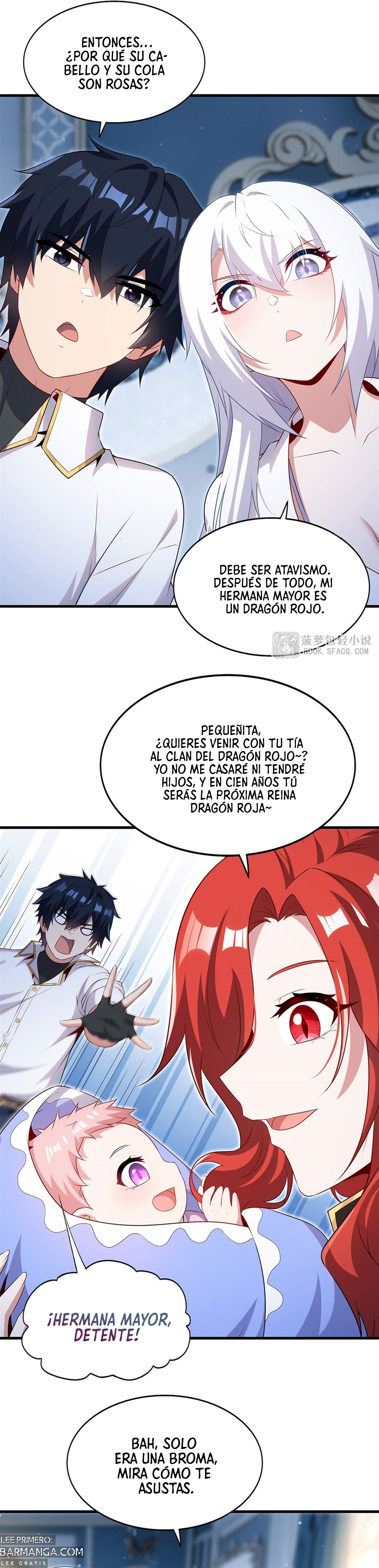 Cállate, malvado dragón, ya no quiero criar hijos contigo. — Capítulo 91 — 23