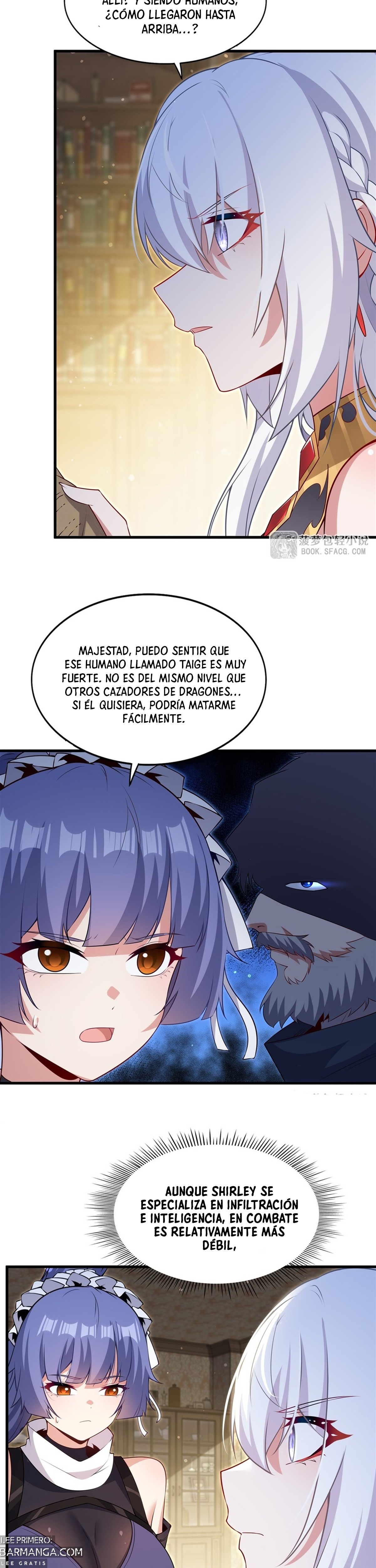 Cállate, malvado dragón, ya no quiero criar hijos contigo. — Capítulo 58 — 4