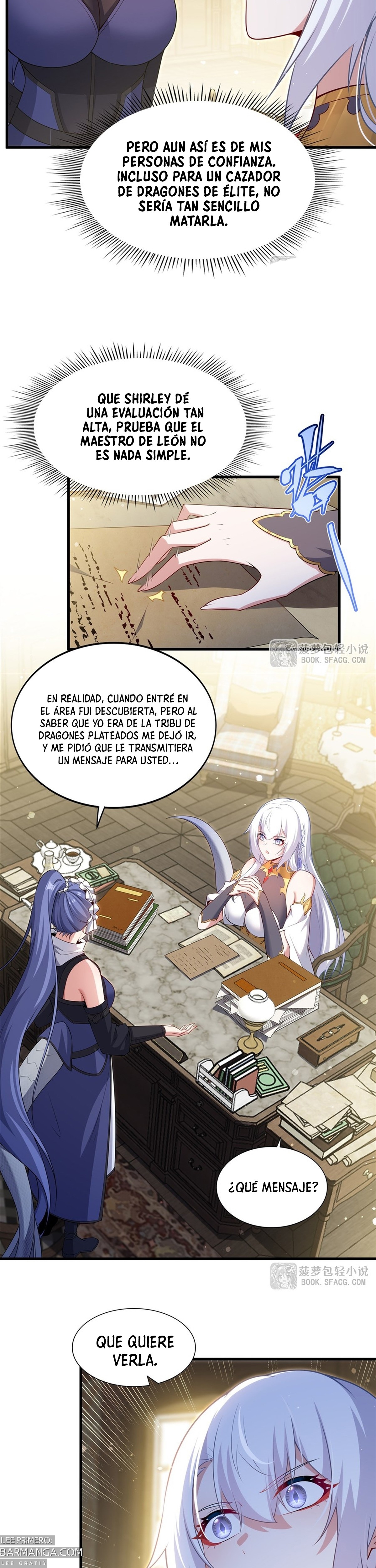 Cállate, malvado dragón, ya no quiero criar hijos contigo. — Capítulo 58 — 5