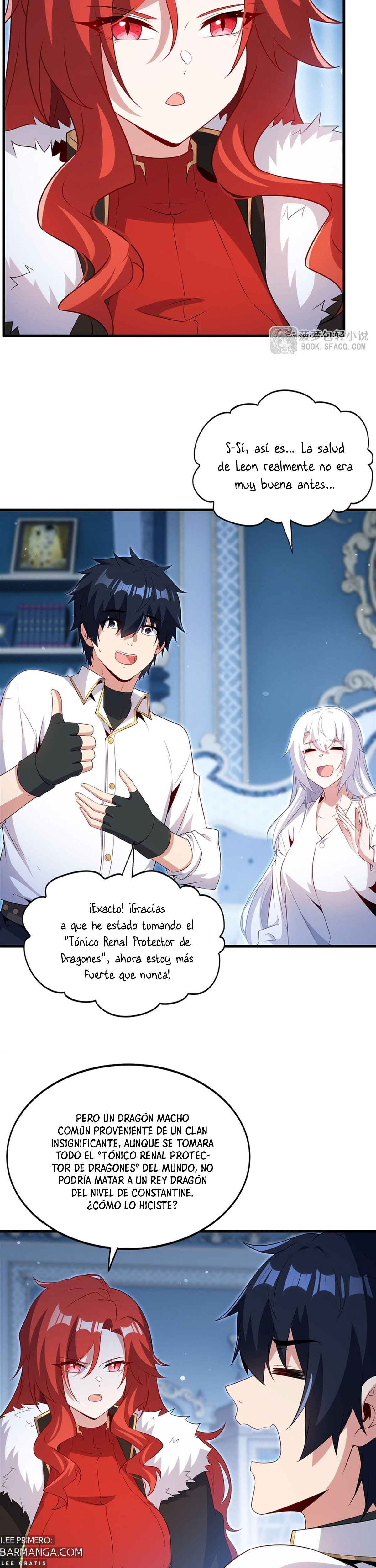 Cállate, malvado dragón, ya no quiero criar hijos contigo. — Capítulo 92 — 3