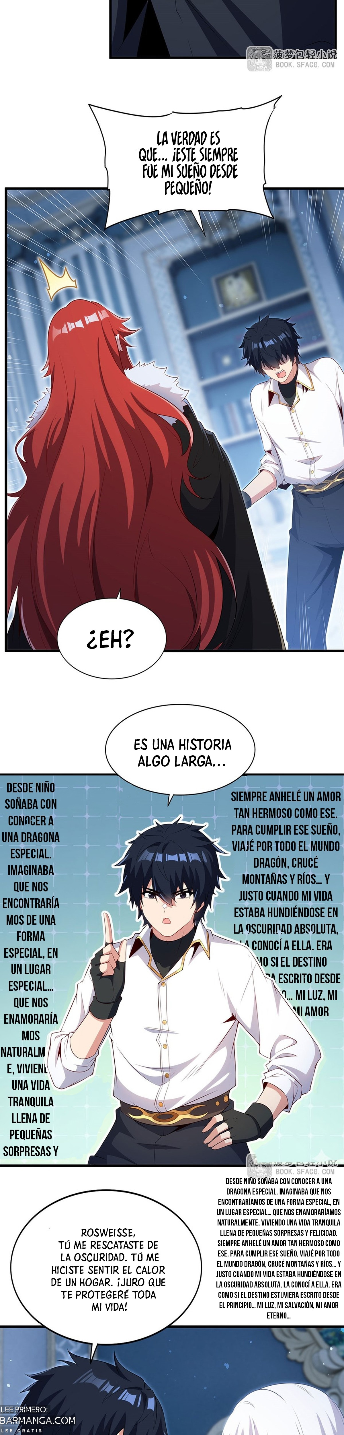 Cállate, malvado dragón, ya no quiero criar hijos contigo. — Capítulo 92 — 6