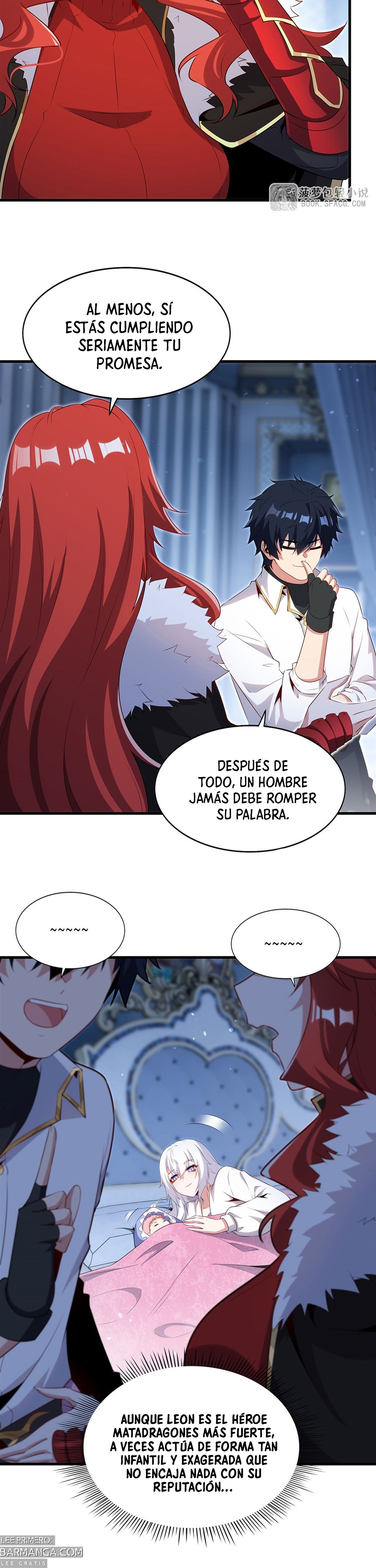 Cállate, malvado dragón, ya no quiero criar hijos contigo. — Capítulo 92 — 10