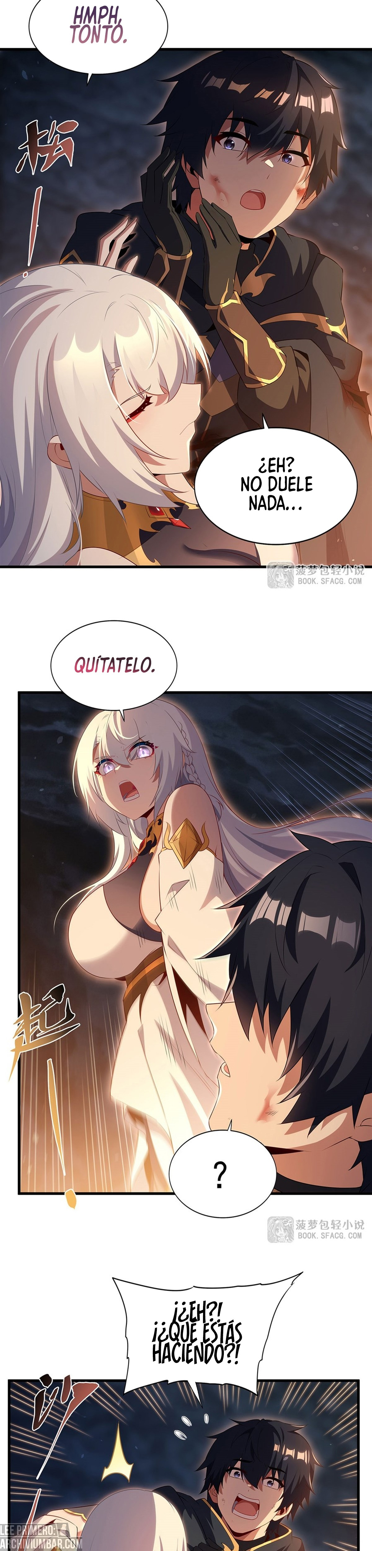 Cállate, malvado dragón, ya no quiero criar hijos contigo. — Capítulo 107 — 17