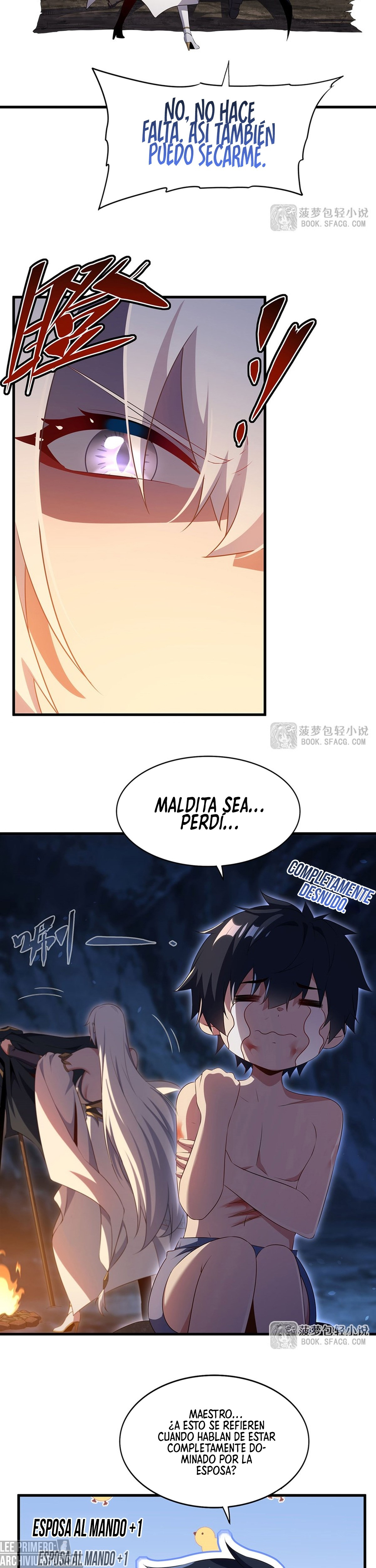 Cállate, malvado dragón, ya no quiero criar hijos contigo. — Capítulo 107 — 19