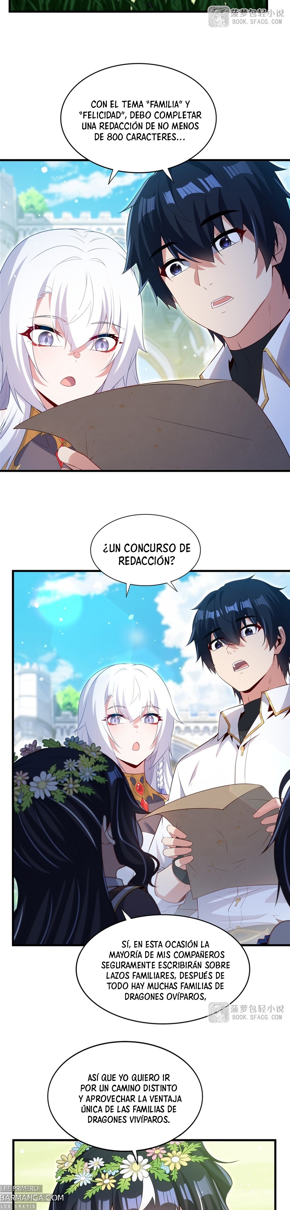 Cállate, malvado dragón, ya no quiero criar hijos contigo. — Capítulo 61 — 3