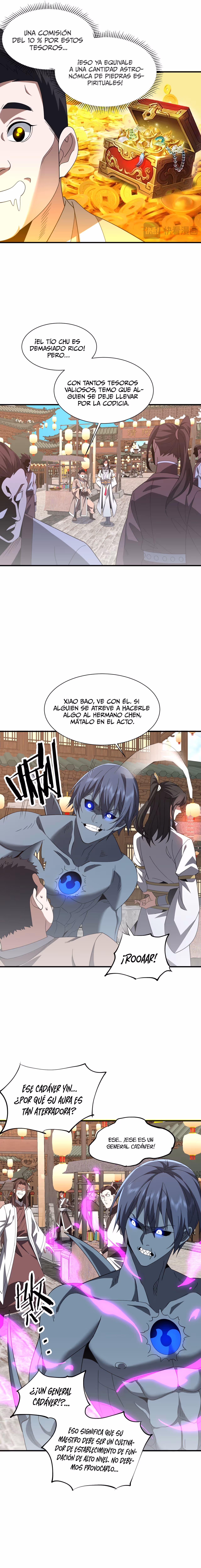 Reencarnado como un cultivador demoníaco, comienzo encontrando un planeta zombi. — Capítulo 24 — 3