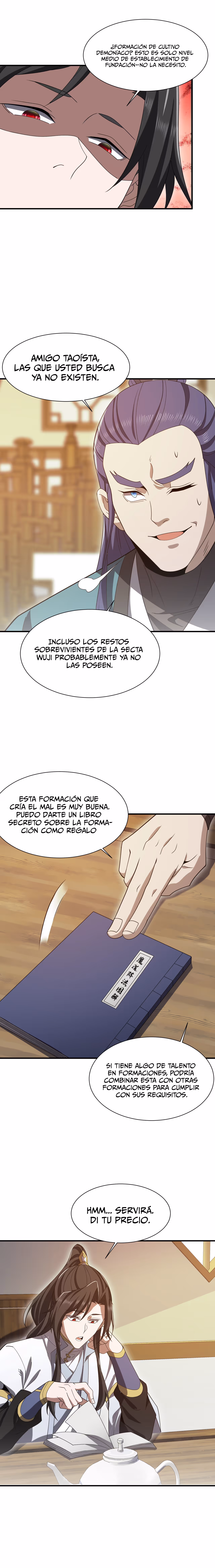Reencarnado como un cultivador demoníaco, comienzo encontrando un planeta zombi. — Capítulo 24 — 9
