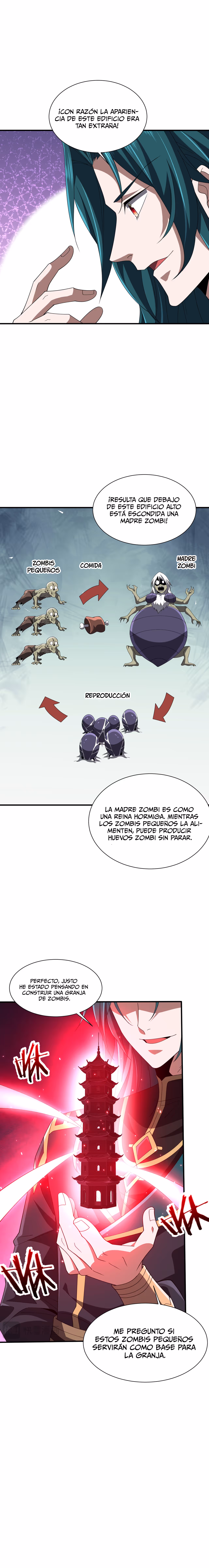 Reencarnado como un cultivador demoníaco, comienzo encontrando un planeta zombi. — Capítulo 22 — 10