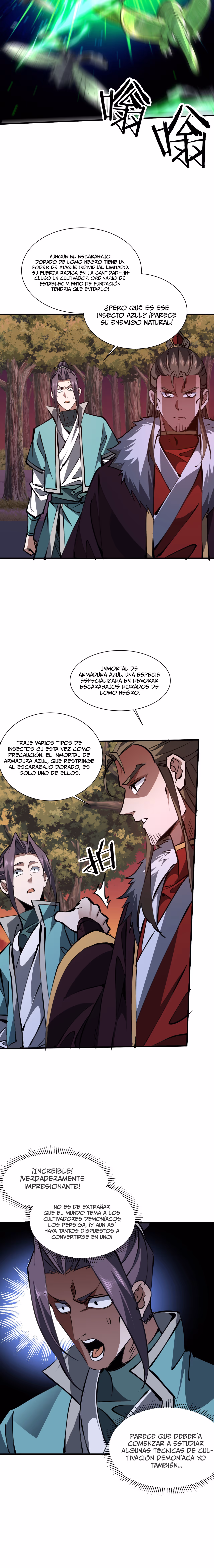 Reencarnado como un cultivador demoníaco, comienzo encontrando un planeta zombi. — Capítulo 31 — 2