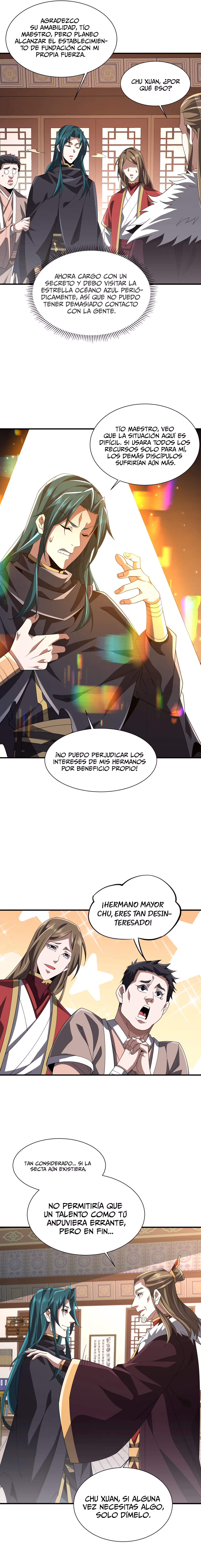 Reencarnado como un cultivador demoníaco, comienzo encontrando un planeta zombi. — Capítulo 12 — 3