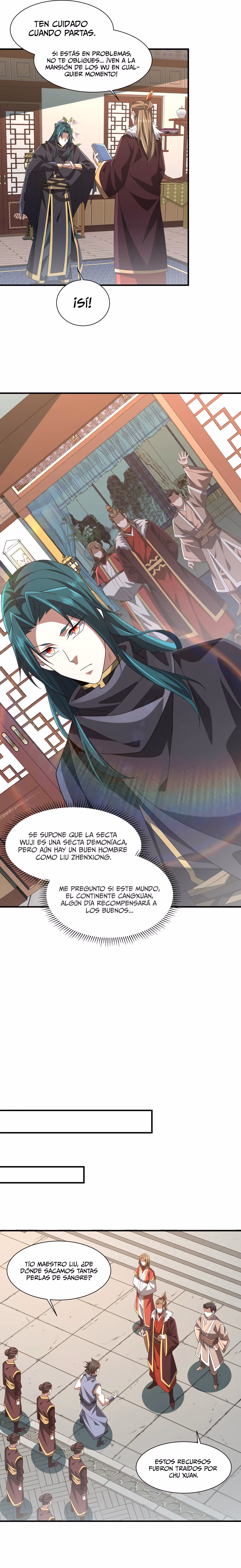 Reencarnado como un cultivador demoníaco, comienzo encontrando un planeta zombi. — Capítulo 12 — 5