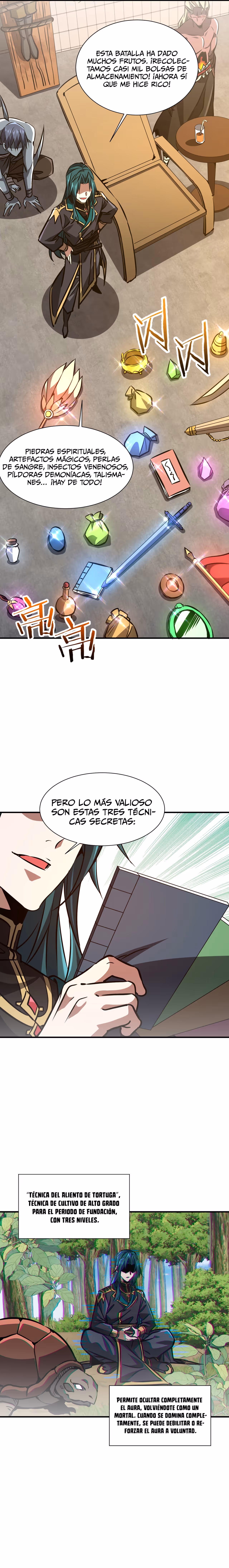 Reencarnado como un cultivador demoníaco, comienzo encontrando un planeta zombi. — Capítulo 39 — 8