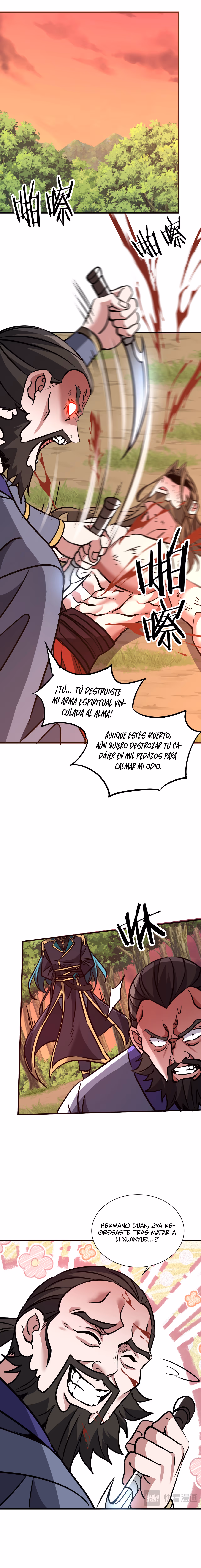 Reencarnado como un cultivador demoníaco, comienzo encontrando un planeta zombi. — Capítulo 38 — 9
