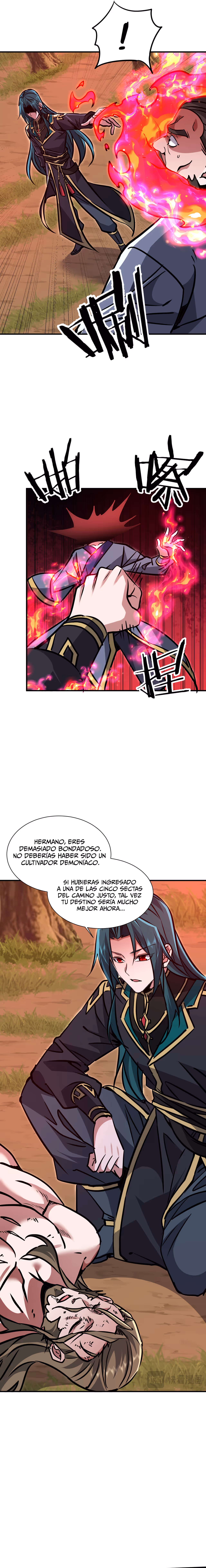 Reencarnado como un cultivador demoníaco, comienzo encontrando un planeta zombi. — Capítulo 38 — 11