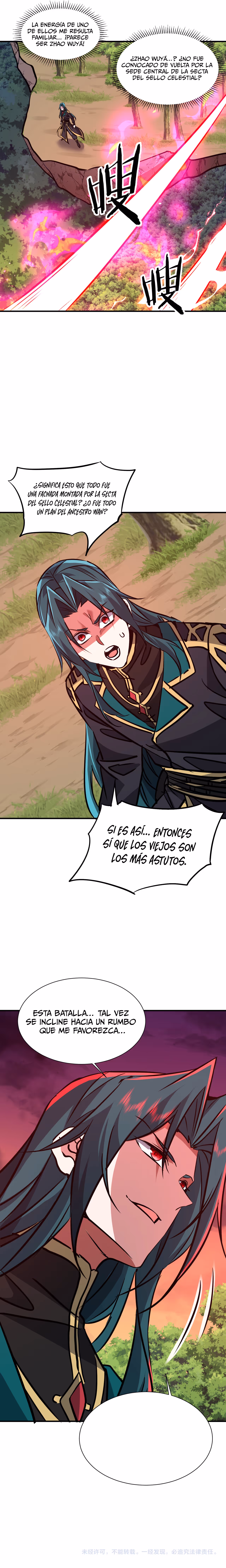 Reencarnado como un cultivador demoníaco, comienzo encontrando un planeta zombi. — Capítulo 38 — 15