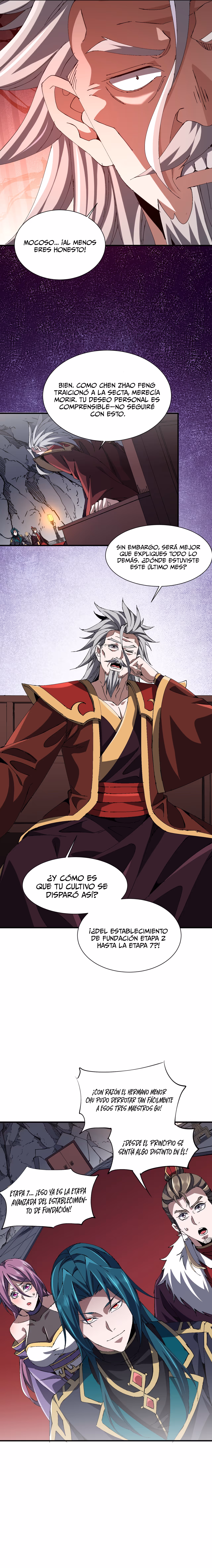 Reencarnado como un cultivador demoníaco, comienzo encontrando un planeta zombi. — Capítulo 33 — 3